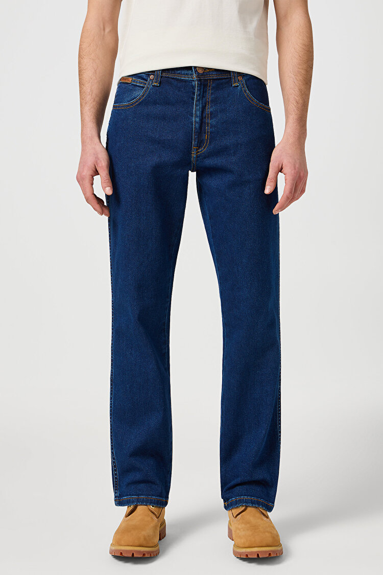 Джинсы Wrangler Texas Regular Fit (112126053) Синий