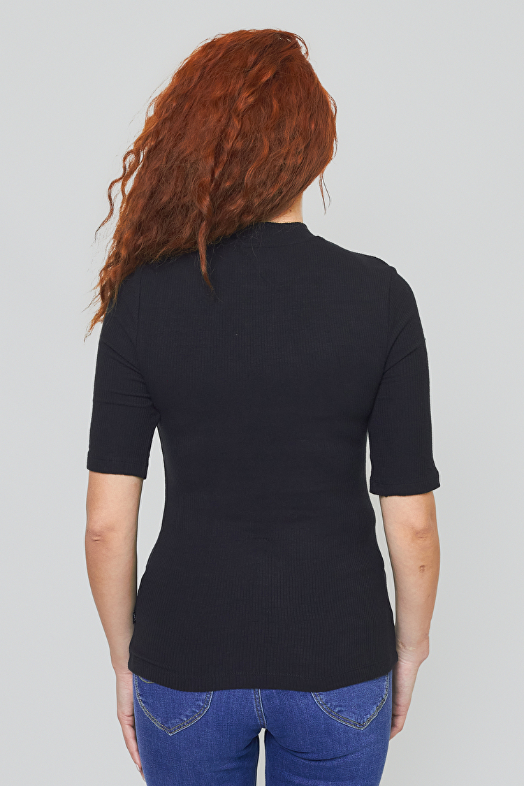 Водолазка LEE Ribbed Tee Slim Fit (L40IRD01) Чорний