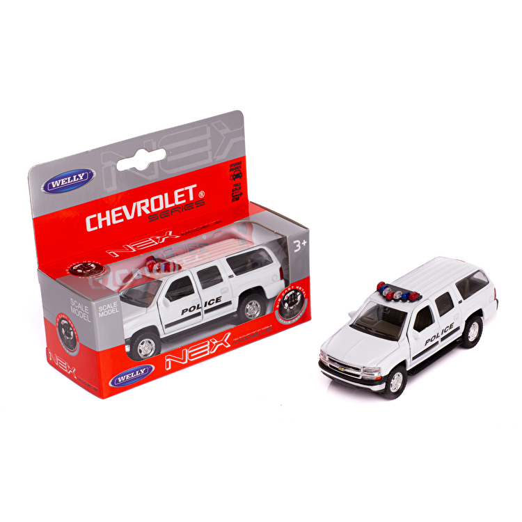 Модель автомобиля CHEVROLET POLICE 1:34-39 Welly (K49720G-Po/CHEV SUB)