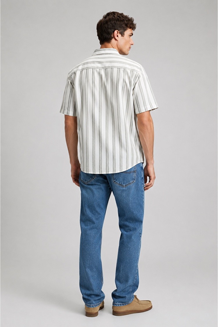 Рубашка LEE SS LEE SHIRT Regular Fit (112376570) Бежевый
