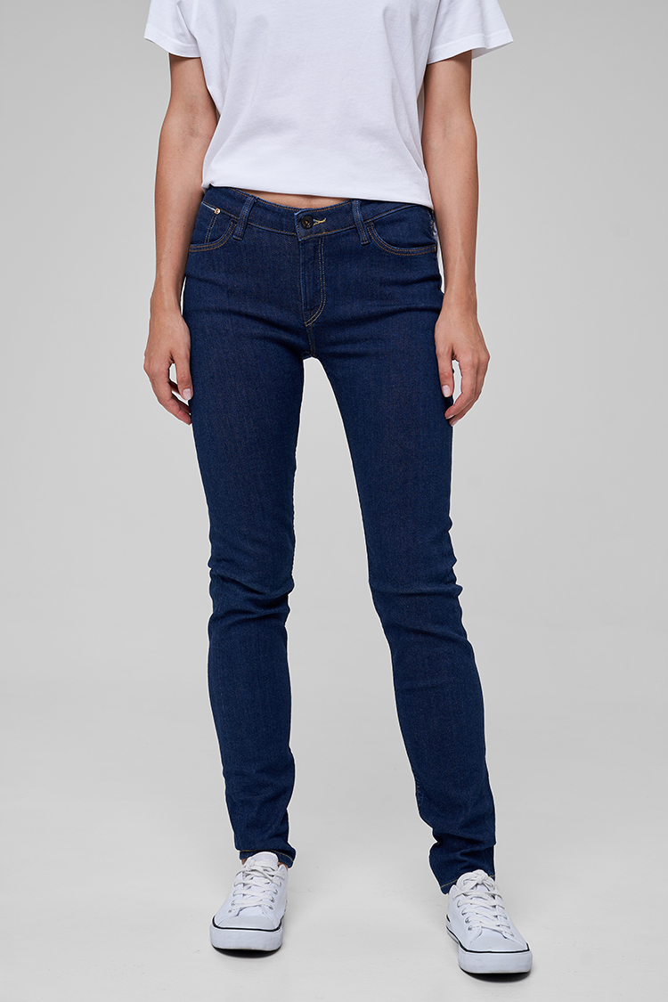Джинси LEE Scarlett Selvage Skinny Fit (L31RBD36) Темно-синій