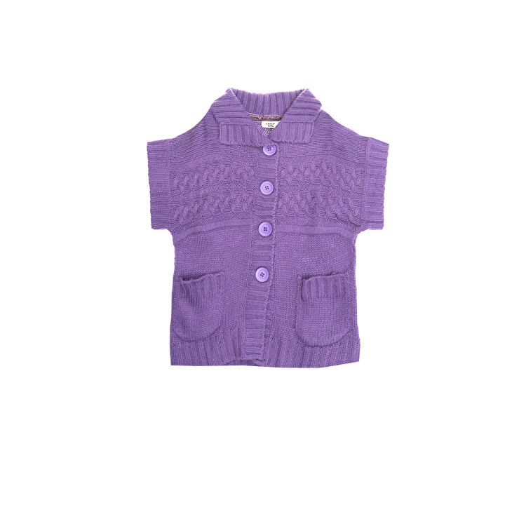 Жилет Losan Creem girls (024-5004AB/124) Темно-фіолетовий