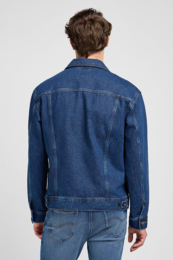 Куртка джинсовая LEE RELAXED RIDER JACKET Relaxed Fit (112371312) Синий