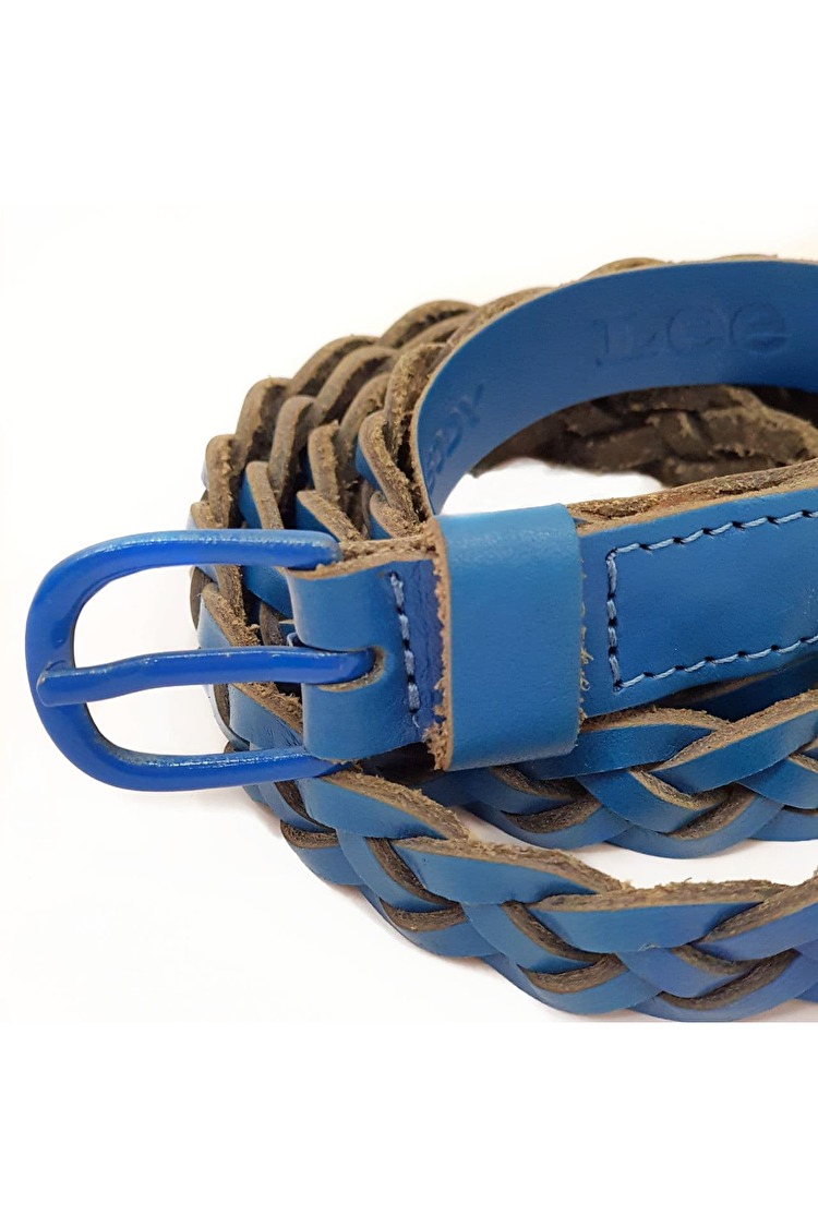 Ремень LEE Colour Braded Belt (LM0150DY) Голубой