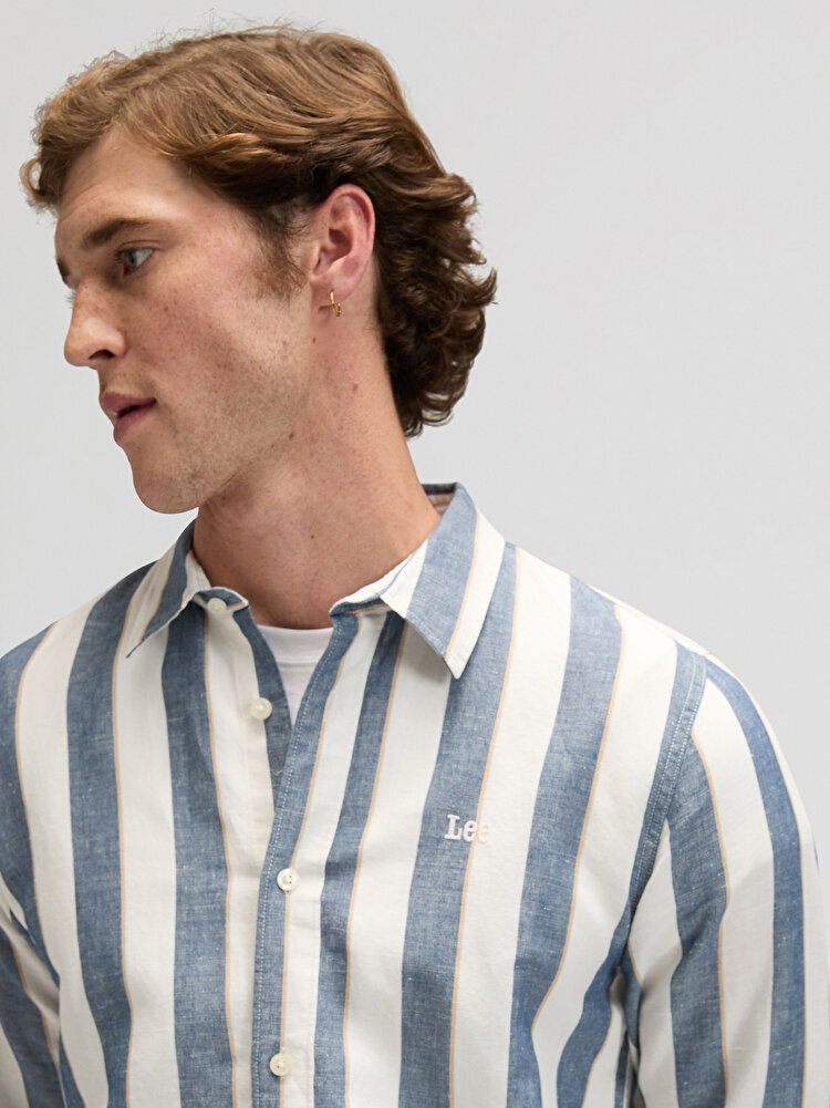 Сорочка LEE LEE SHIRT Regular Fit (112376546) Блакитний