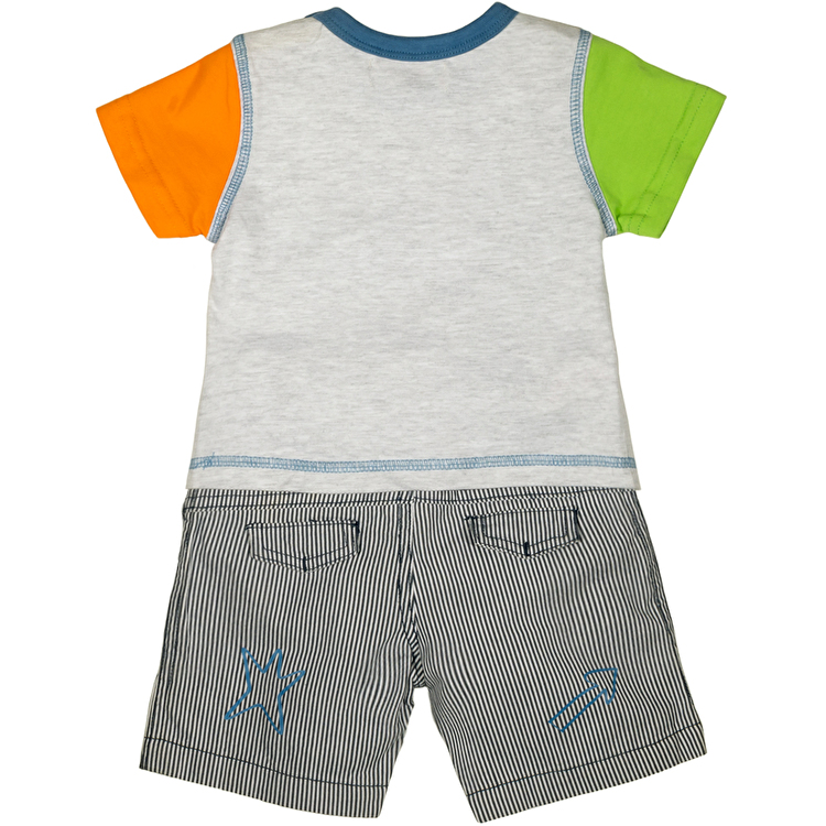 Комплект: Футболка та шорти AGATHA RUIZ DE LA PRADA Agatha baby (7334) Мармурово-сірий