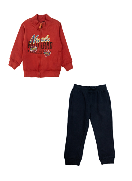 Костюм спортивний: кофта, брюки Losan Kids boys (525-8605AC/573) Бордовий