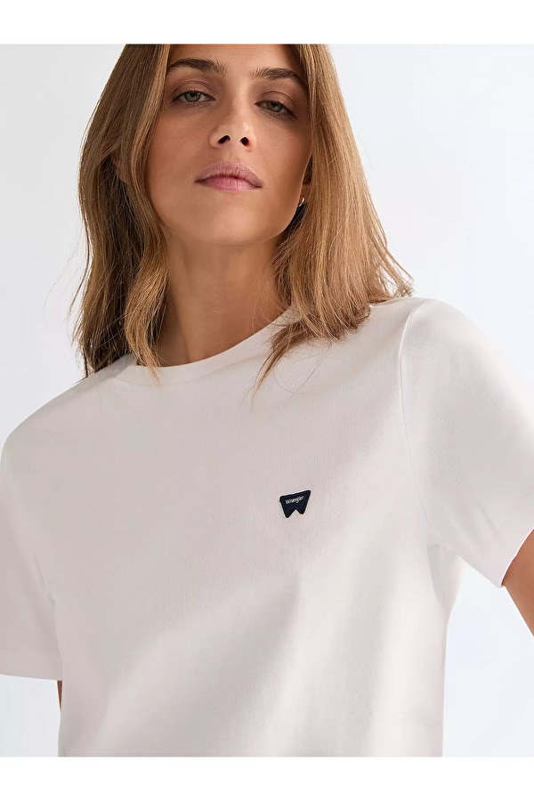 Футболка Wrangler Sign Off Tee Slim Fit (112373024) Білий