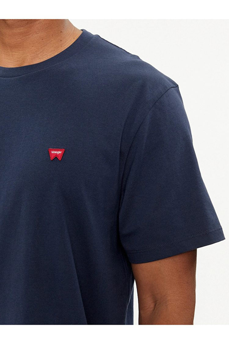 Футболка Wrangler Sign Off Tee (112350434) Синий