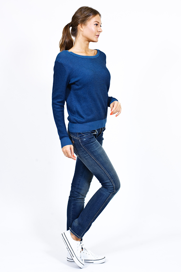 Джемпер Wrangler Two tone knit Slim Fit (W81081P35) Синий