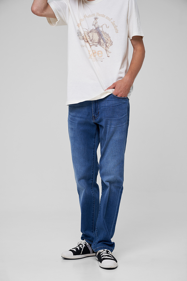 Джинсы Wrangler Arizona Regular Fit (W12OMU91Q) Голубой