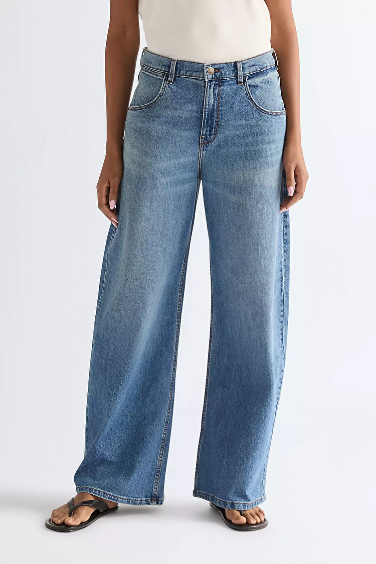 Джинси Wrangler LR ULTRA BARREL Loose Fit (112379736) Блакитний