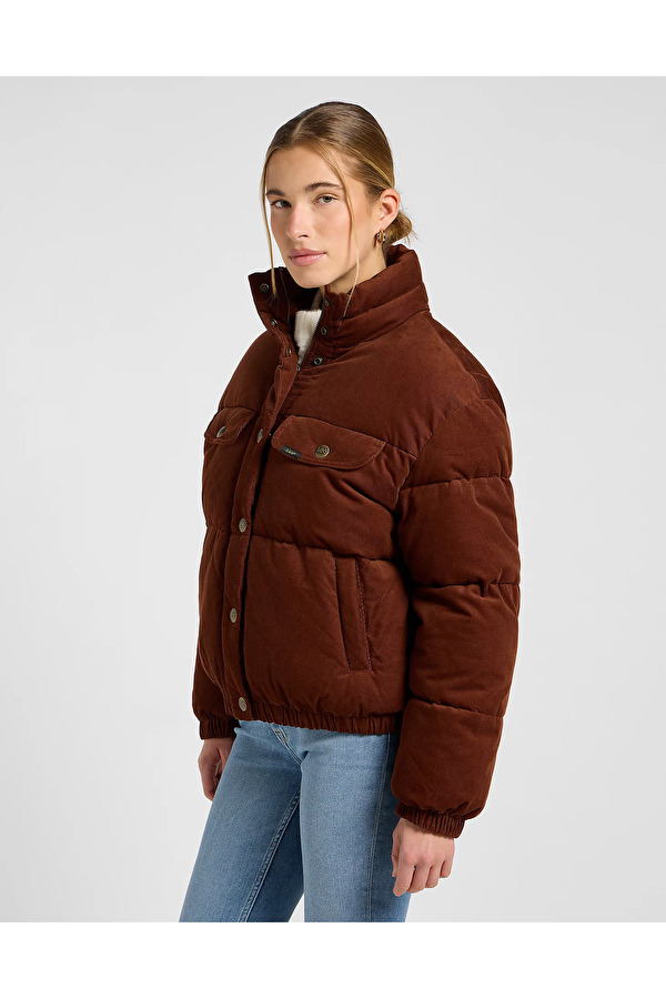 Куртка LEE RIDER PUFFER JACKET Relaxed Fit (112370873) Коричневий