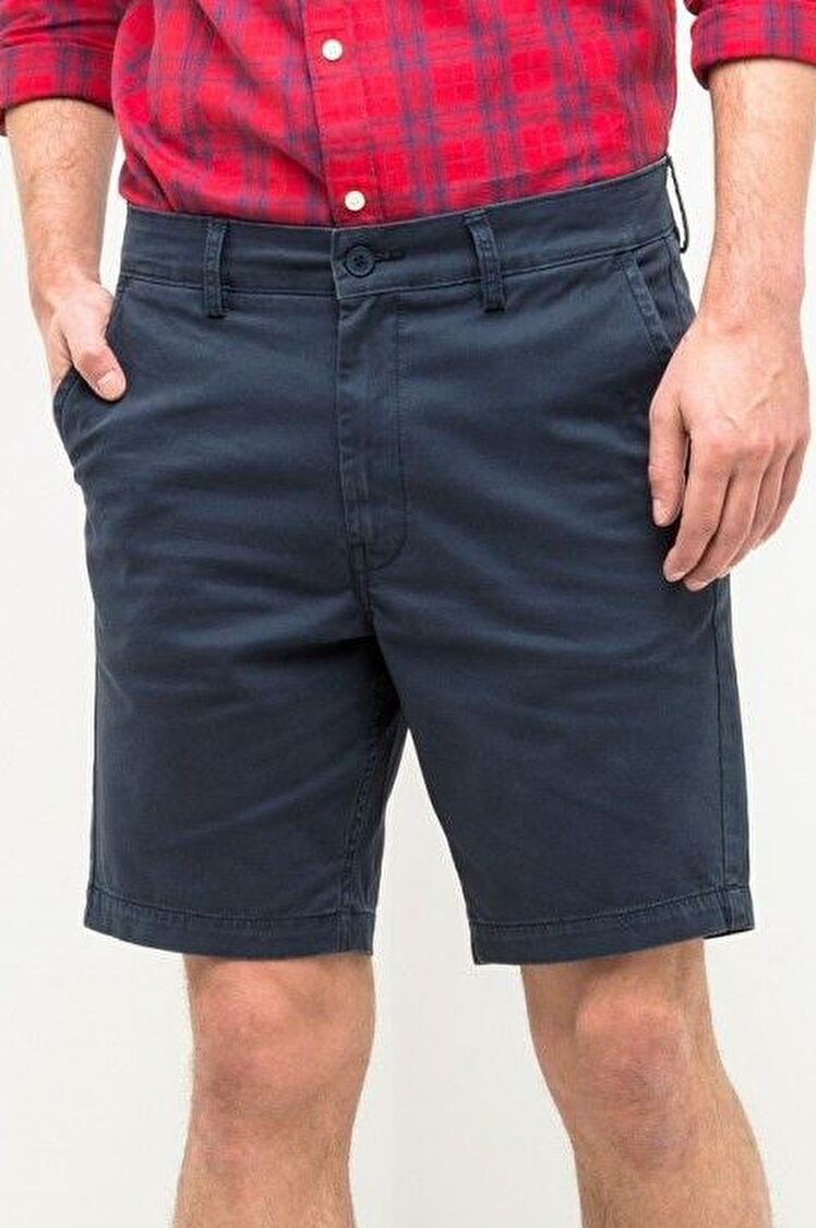 Шорты LEE Slim Chino Shorts Regular Fit (L73HSC37) Синий