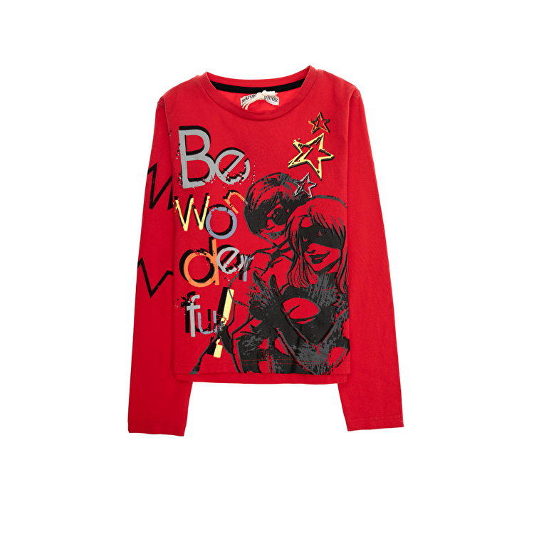 Футболка с длинным рукавом SEAPORT Junior (9723) Красный