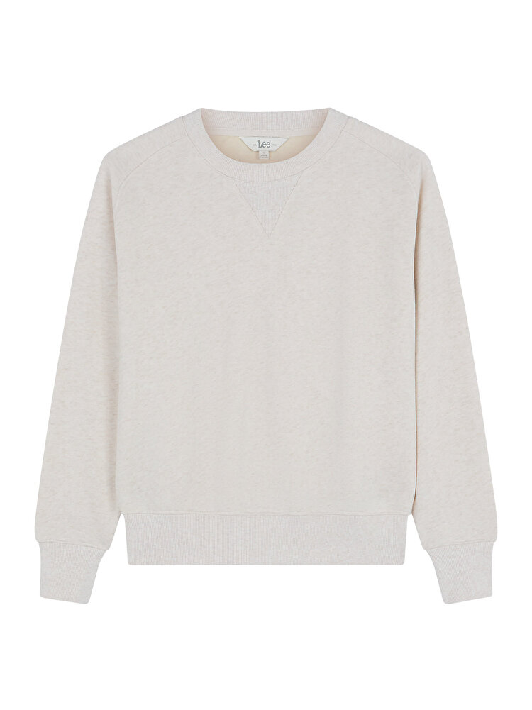 Свитшот LEE RAGLAN CREW SWS Relaxed Fit (112379423) Белый