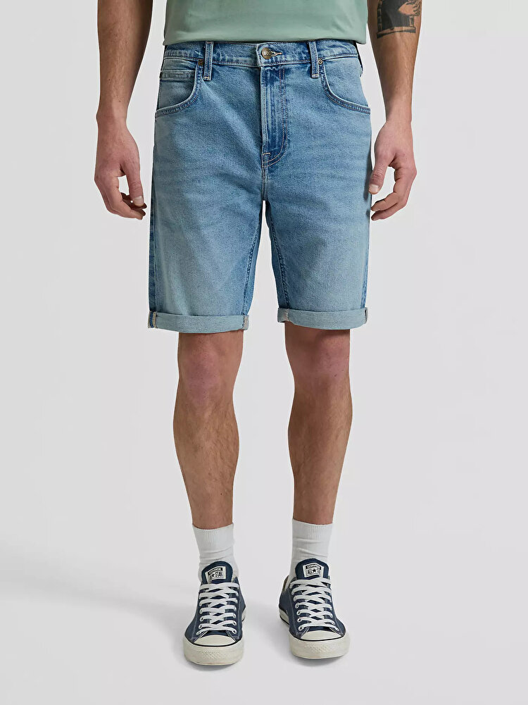 Шорты LEE 5 Pocket Short Regular Fit (112376920) Голубой