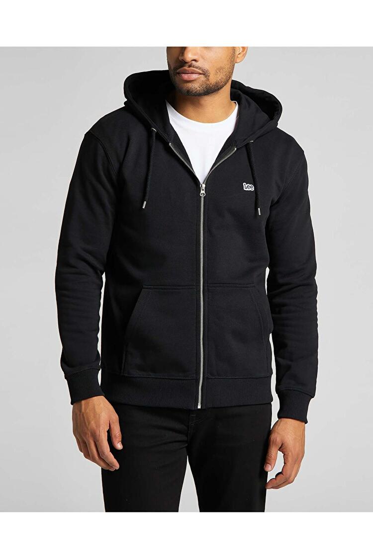 Толстовка LEE BASIC ZIP THROUGH HO Regular Fit (L80KSP01) Черный