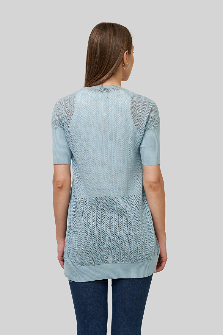 Кардіган Rifle Maglieria Tricot Slim Fit (Y63700HX80T506) Блакитний