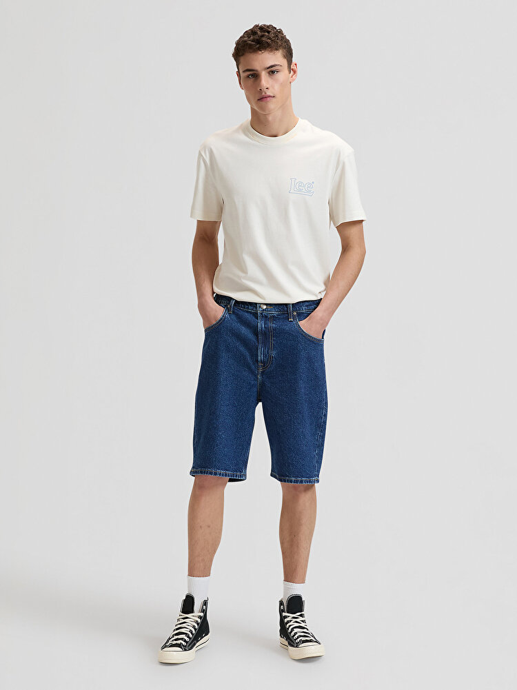 Шорты LEE ASHER SHORT Loose Fit (112376400) Синий