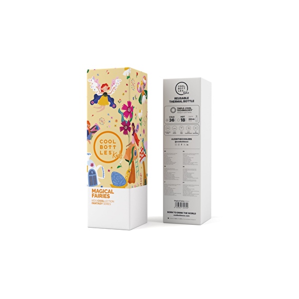 Термопляшка дитяча COOL BOTTLES Magical fairies 350 мл. (0409V)