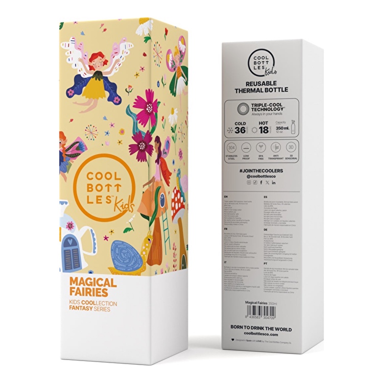 Термобутылка детская COOL BOTTLES Magical fairies 350 мл. (0409V)