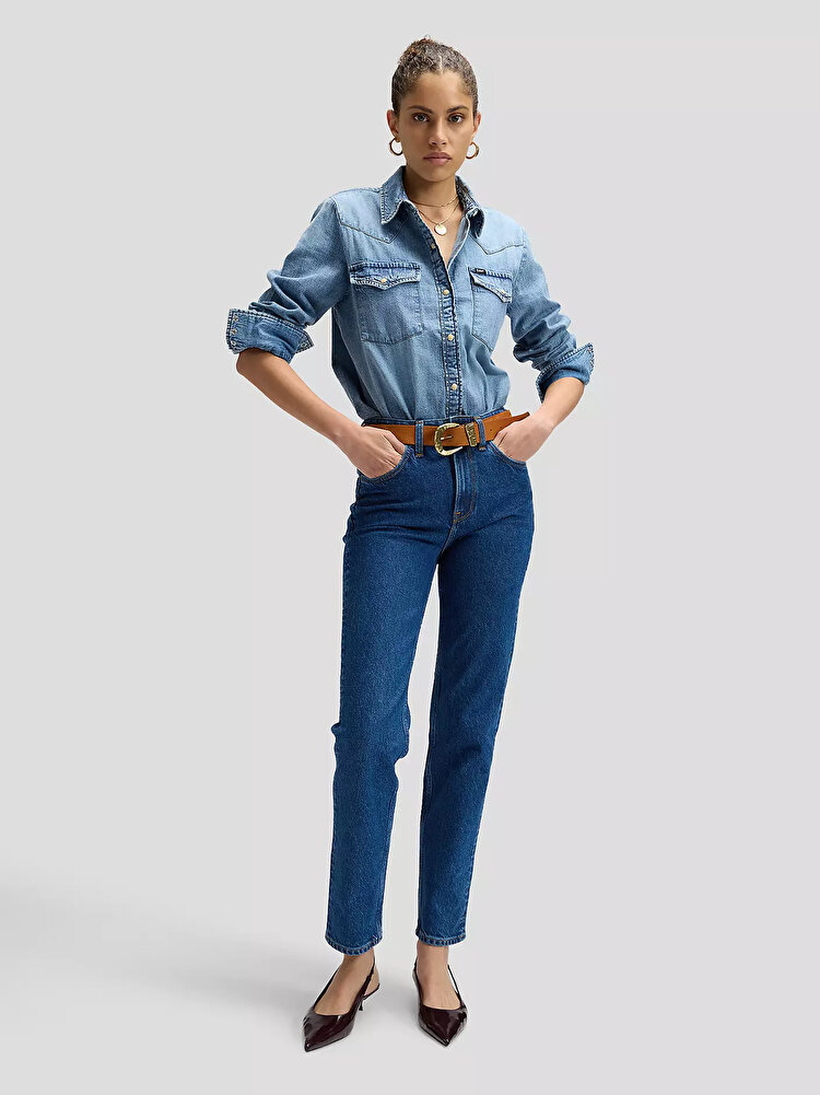 Джинси LEE Carol Regular Fit (112378910) Синій