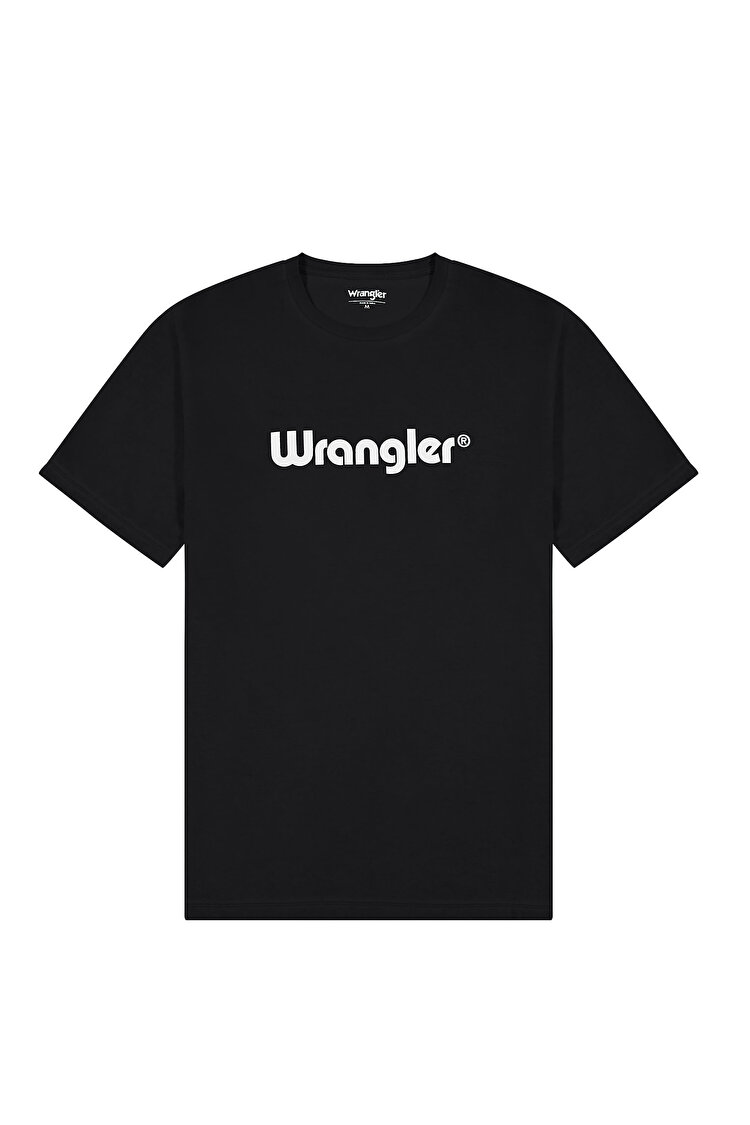 Футболка Wrangler Logo Tee (112350526) Чорний