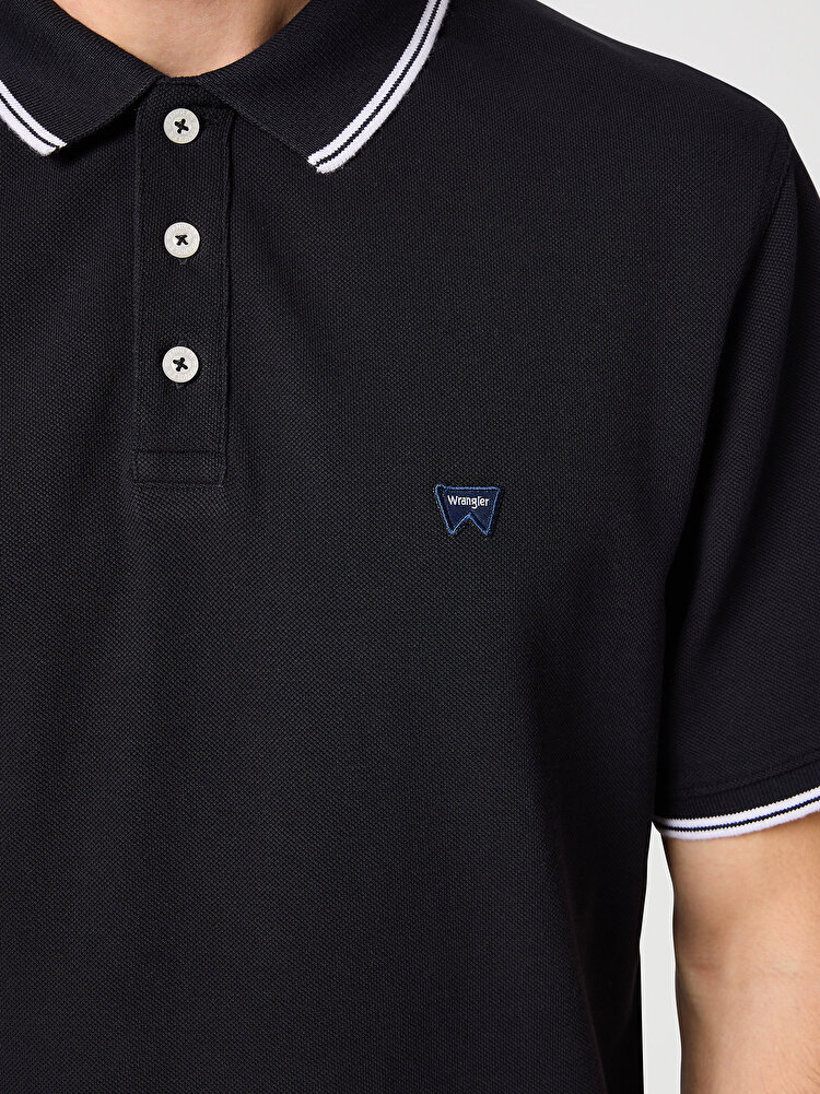 Поло Wrangler Polo shirt (112350404) Чорний