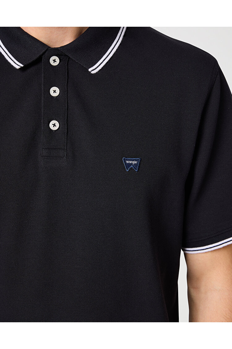 Поло Wrangler Polo shirt (112350404) Чорний