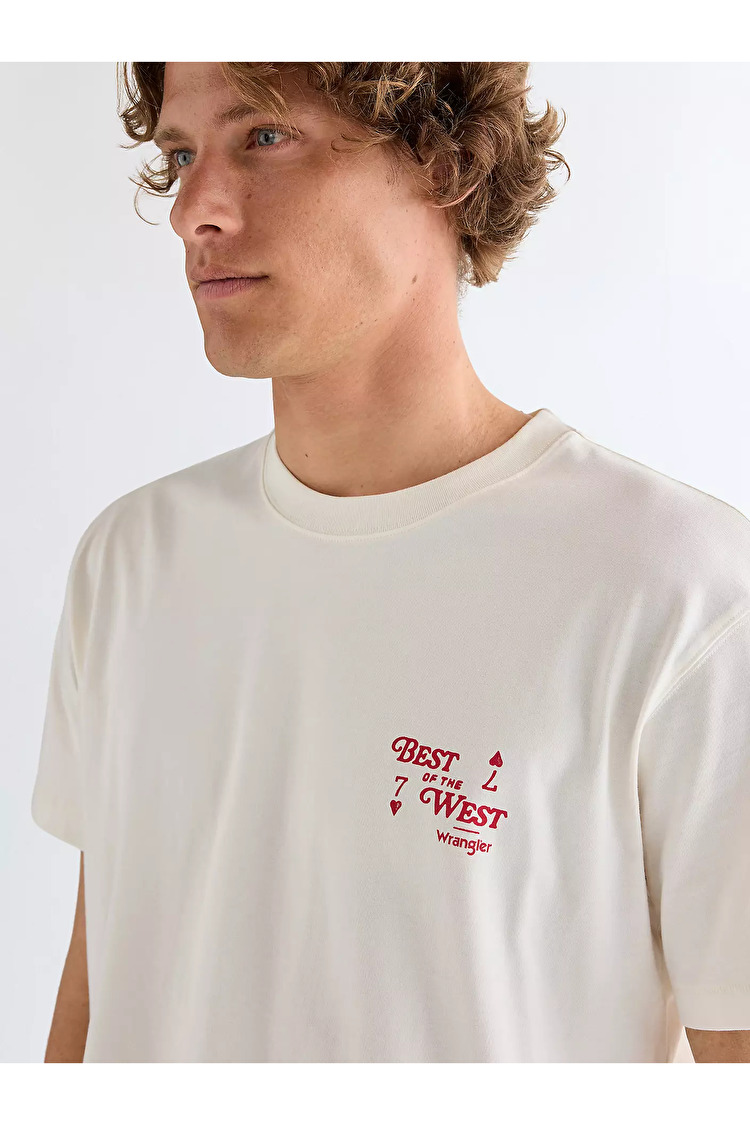 Футболка Wrangler VINTAGE TEE Vintage Fit (112378006) Белый