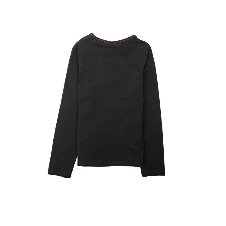 Футболка с длинным рукавом Losan Mc baby girls (026-1027AD/63) Черный