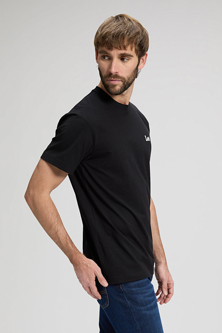 Футболка LEE SS SMALL LOGO TEE Relaxed Fit (112376492) Черный