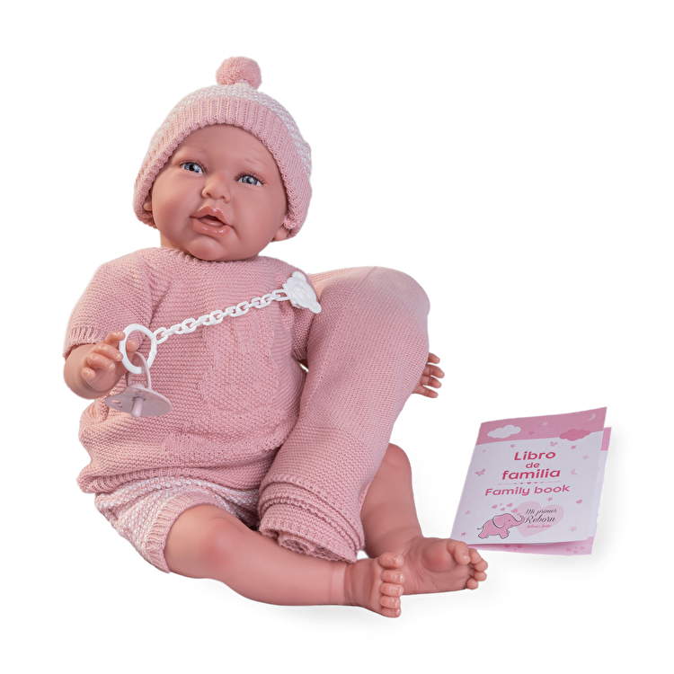 Пупс Mi primer Reborn Daniela con toquilla 52 см ANTONIO JUAN (81055)