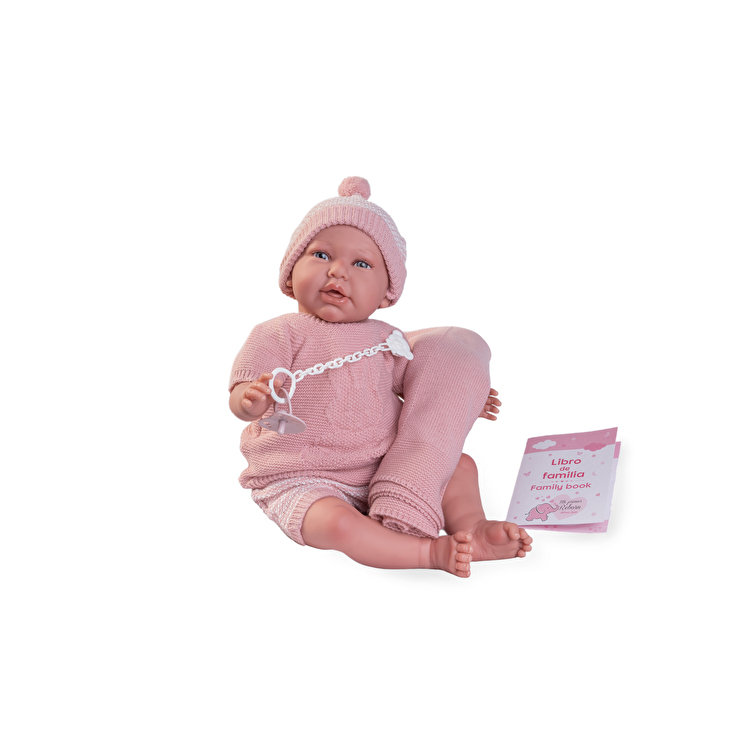 Пупс Mi primer Reborn Daniela con toquilla 52 см ANTONIO JUAN (81055)