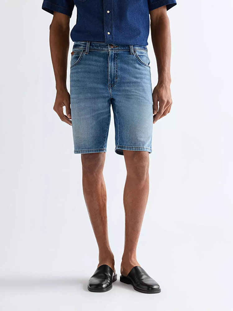 Шорты Wrangler Texas shorts Regular Fit (112377790) Голубой