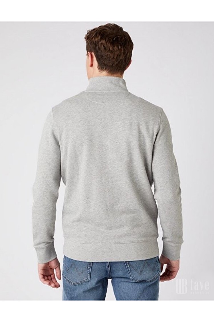 Кофта Wrangler Funnel Neck Zip Regular Fit (W6G5HAX37) Серый