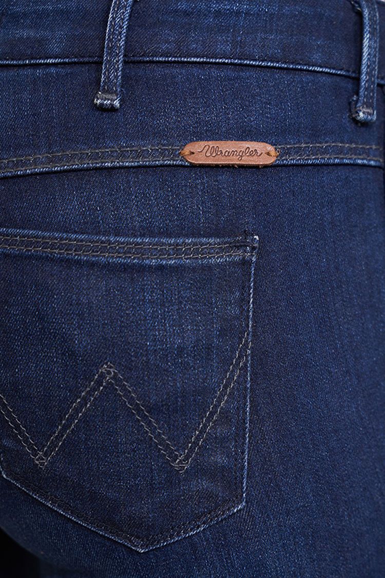 Джинси Wrangler Molly Straight Regular Fit (W26FX754R) Темно-синій