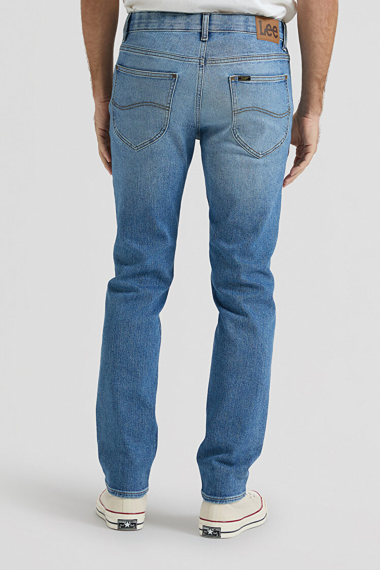 Джинсы LEE Rider Slim Fit (112376397) Голубой