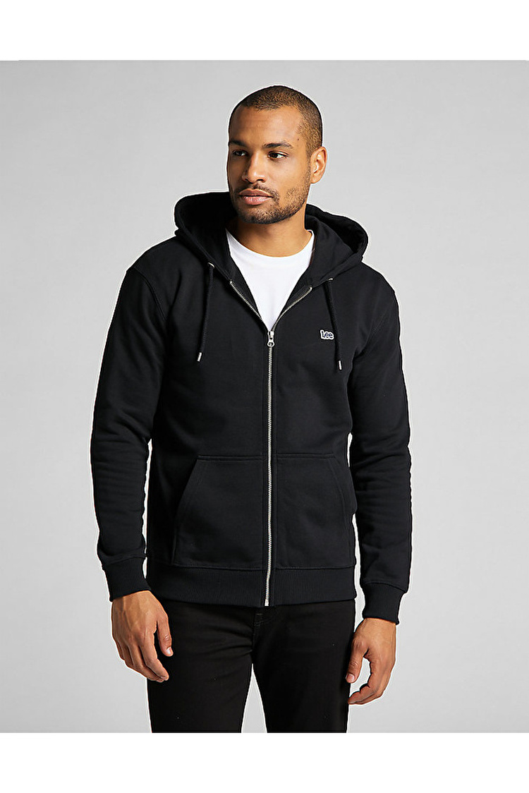 Толстовка LEE BASIC ZIP THROUGH HO Regular Fit (L80KSP01) Черный