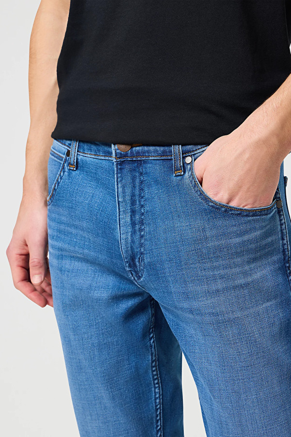 Джинси Wrangler Greensboro Softwear (112330716) Голубий