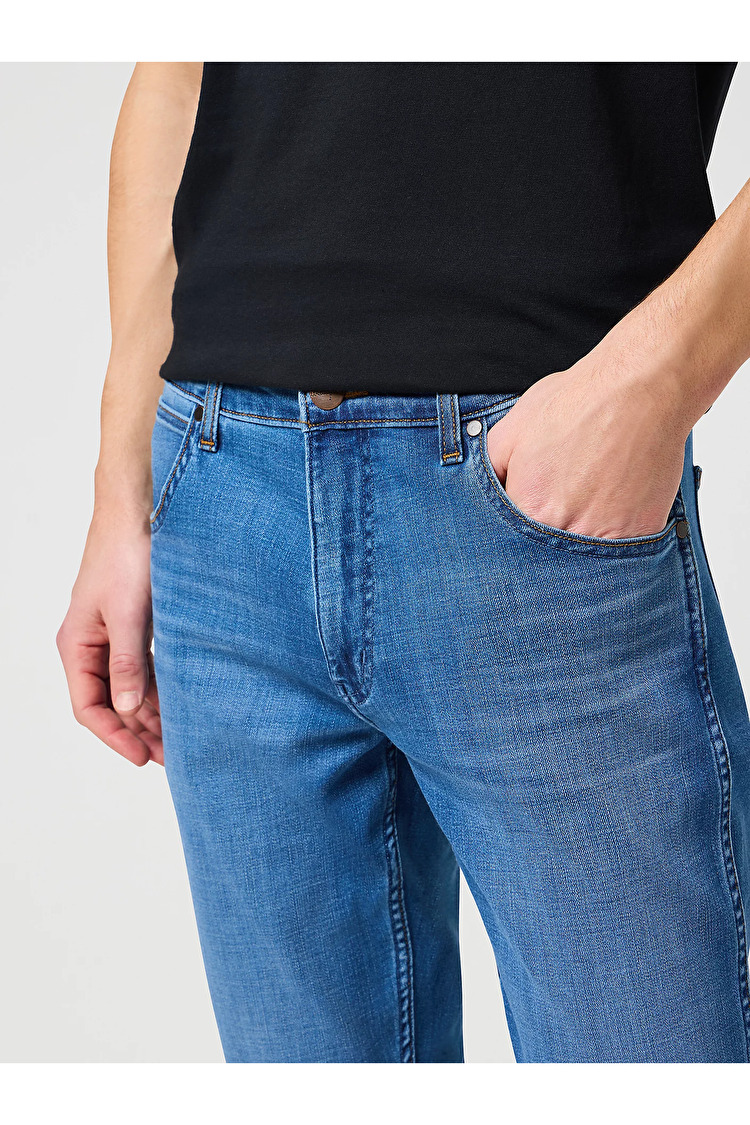 Джинси Wrangler Greensboro Softwear (112330716) Голубий