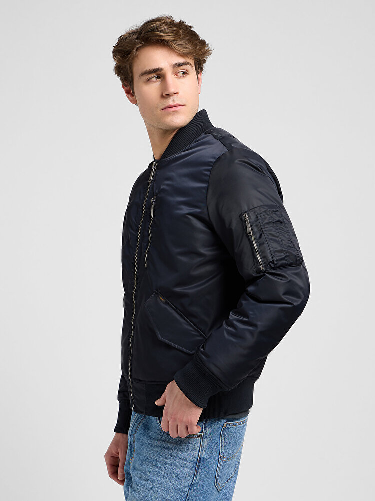 Бомбер LEE Bomber Jacket Relaxed Fit (112371314) Чорний