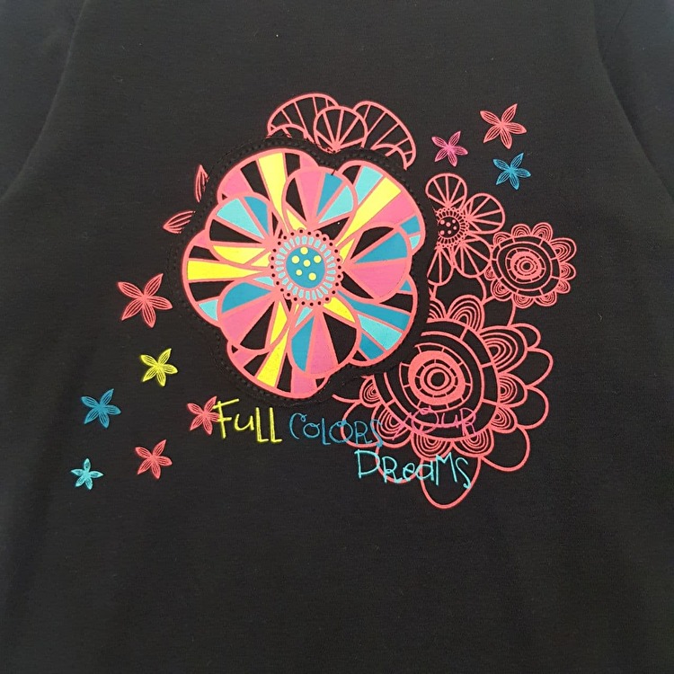 Комплект: Джемпер, спідниця Losan Kids girls (526-8006AD/63_pp) Чорний