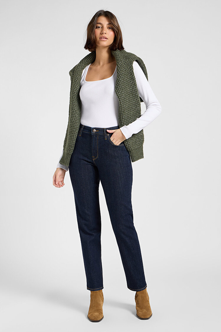 Джинси LEE Carol Regular Fit (112372650) Синій