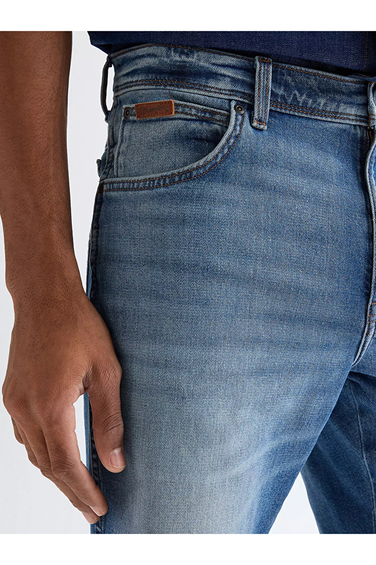 Шорти Wrangler Texas shorts Regular Fit (112377790) Блакитний