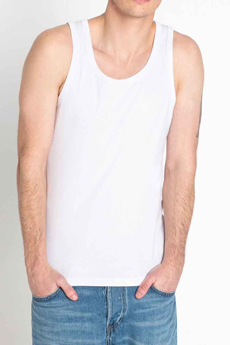 Набір майки твін-пак LEE Twin pack Regular Fit (112116290-L65ZBB12) Білий