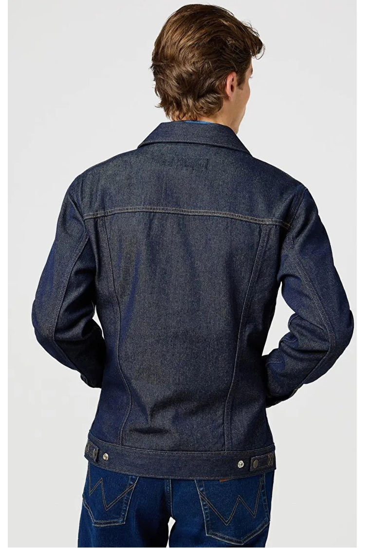 Куртка джинсовая Wrangler Regular Jacket (112362391) Темно-синий