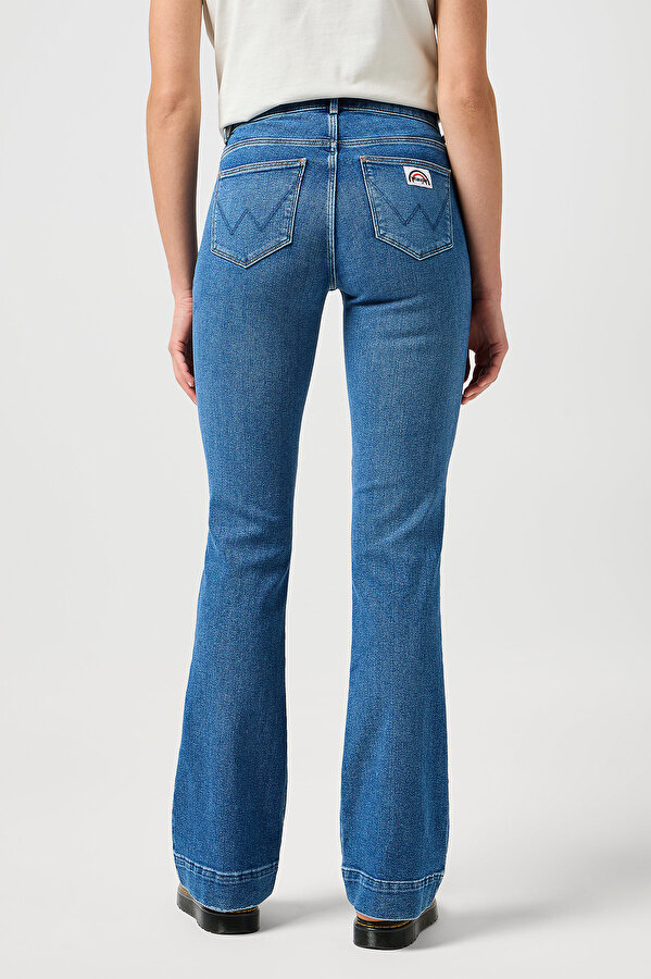 Джинсы Wrangler FLARE Flare (112332419) Синий