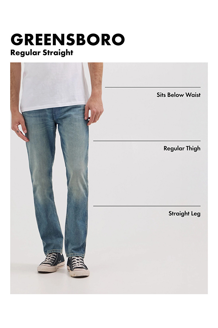 Джинси Wrangler Greensboro Softwear (112330716) Голубий